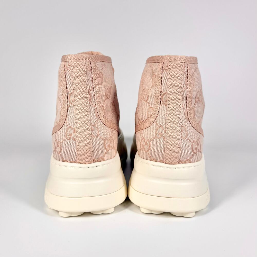 Gucci Canvas GG Supreme High Top Sneaker - Women’s 9.5 - Picture 5 of 8